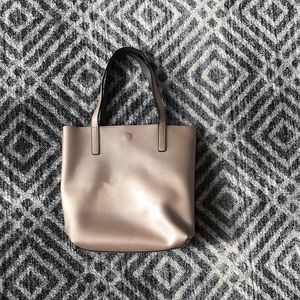 Pink tote bag
